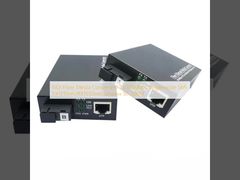 BIDI Fiber Media Converters 10/100Mbps Singlemode SMF TX1310nm/RX1550nm Simplex SC 20KM