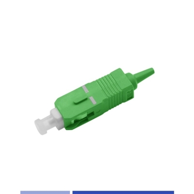 Buy SC/APC Fiber Optic Connector Singlemode Simplex 0.9mm boot online manufacture