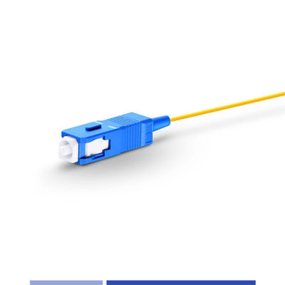 Buy SC UPC Fiber Optic Pigtail Single Mode OS2 9/125um LSZH 1m online manufacture