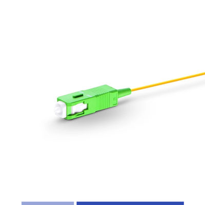 buy SC/APC Singlemode OS2 Fiber Optic Pigtail LSZH Jacket 1m online manufacture