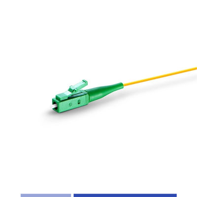 Buy LC APC Single Mode OS2 Fiber Optic Pigtail 9/125um LSZH 1m online manufacture
