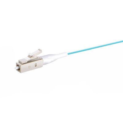 Buy OM3 LC UPC Fiber Optic Pigtail LSZH 1m online manufacture