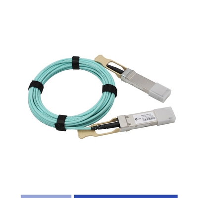 Buy 100G AOC Active Optical Cable QSFP28 to QSFP28 OM4 Cable 3m LSZH Jacket online manufacture