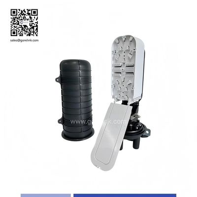 Buy 96 Fiber Dome Type Fiber Optic Splice Closure with High-Density Plastic for Aerial and Underground Mounting online manufacture
