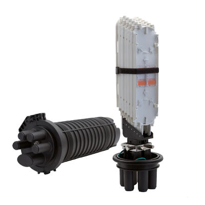 Buy 48 Fiber Dome Type Fiber Optic Splice Closure IP65 rated manhole mounting online manufacture