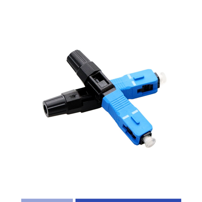Fiber Optic Fast Connector Singlemode SC UPC Fast Connector FTTH Solution